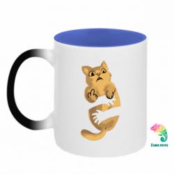 Кружки-хамелеони двокольорові