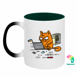 Кружки-хамелеоны двухцветные