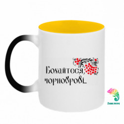 Кружки-хамелеоны двухцветные