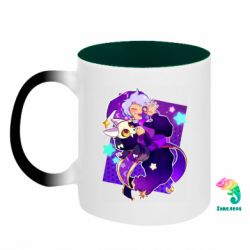 Кружка-хамелеон двухцветная Коллекционер с королем - FATLINE Кружка-хамелеон двухцветная Коллекционер с королем