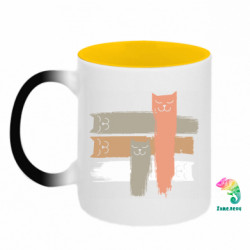 Кружки-хамелеони двокольорові