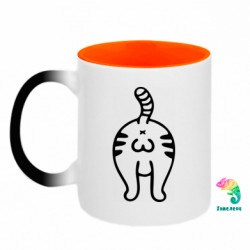 Кружки-хамелеоны двухцветные