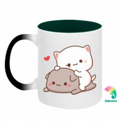 Кружки-хамелеони двокольорові