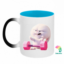 Кружки-хамелеоны двухцветные