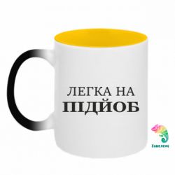 Кружки-хамелеоны двухцветные