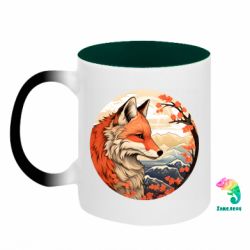 Кружки-хамелеоны двухцветные