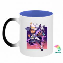 Кружки-хамелеоны двухцветные