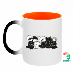 Кружки-хамелеони двокольорові