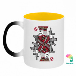 Кружки-хамелеони двокольорові