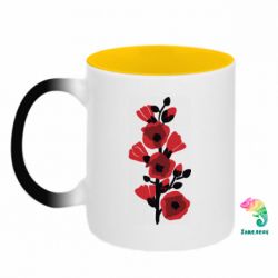 Кружки-хамелеоны двухцветные