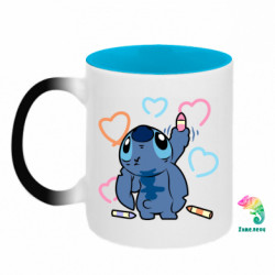 Кружки-хамелеони двокольорові