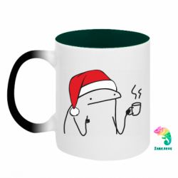 Кружки-хамелеоны двухцветные