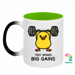 Кружки-хамелеоны двухцветные