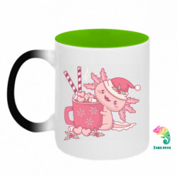 Кружки-хамелеоны двухцветные