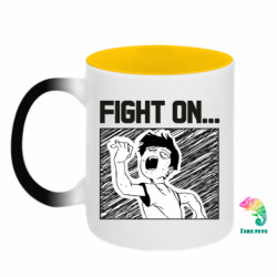 Кружки-хамелеоны двухцветные