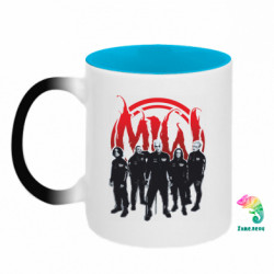 Кружки-хамелеони двокольорові