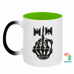 Кружки-хамелеони двокольорові