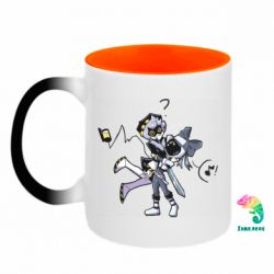 Кружки-хамелеоны двухцветные