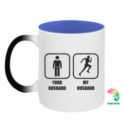 Кружки-хамелеони двокольорові