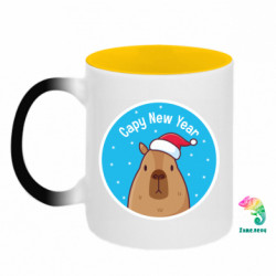 Кружки-хамелеоны двухцветные