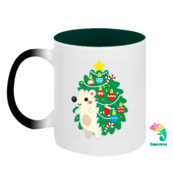 Кружки-хамелеоны двухцветные