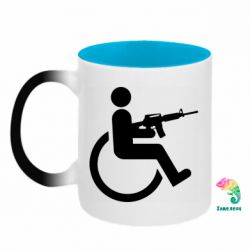 Кружки-хамелеони двокольорові