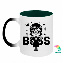 Кружки-хамелеони двокольорові