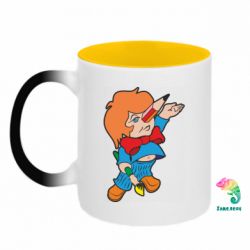 Кружки-хамелеоны двухцветные