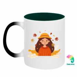 Кружки-хамелеони двокольорові