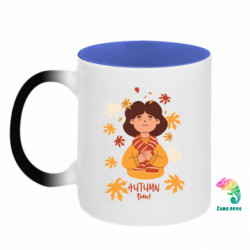 Кружки-хамелеони двокольорові