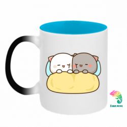 Кружки-хамелеоны двухцветные