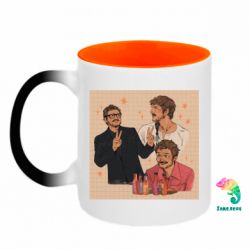 Кружки-хамелеоны двухцветные