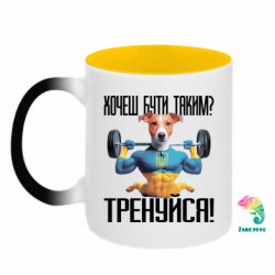 Кружки-хамелеоны двухцветные