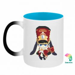 Кружки-хамелеоны двухцветные