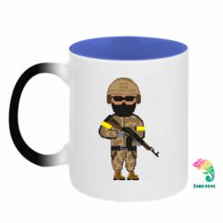 Кружки-хамелеоны двухцветные