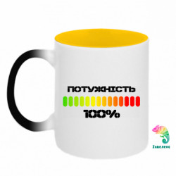 Кружки-хамелеоны двухцветные