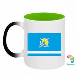 Кружки-хамелеони двокольорові