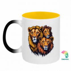 Кружки-хамелеоны двухцветные