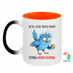 Кружки-хамелеони двокольорові