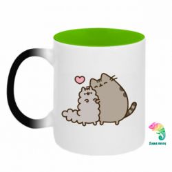 Кружки-хамелеоны двухцветные