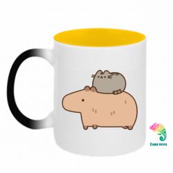 Кружки-хамелеоны двухцветные