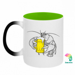 Кружки-хамелеони двокольорові