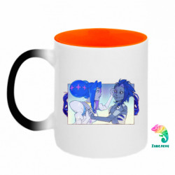 Кружки-хамелеоны двухцветные