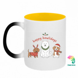 Кружки-хамелеони двокольорові