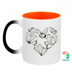 Кружки-хамелеоны двухцветные