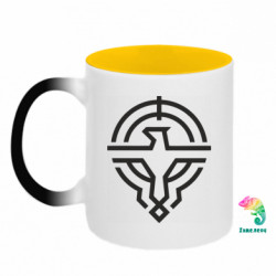 Кружки-хамелеоны двухцветные