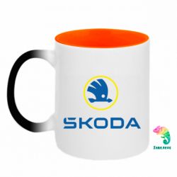Кружки-хамелеони двокольорові