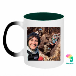 Кружки-хамелеоны двухцветные