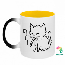 Кружки-хамелеоны двухцветные