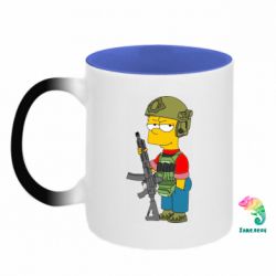 Кружки-хамелеоны двухцветные